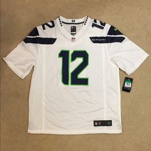 seahawks white jersey